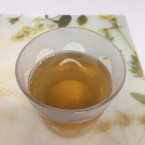 麦茶で　生姜はちみつレモンティー